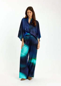 Lauren Vidal Koszula LVRAFFI BLUE