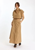 Lauren Vidal Skirt LVSILVIA CAMEL