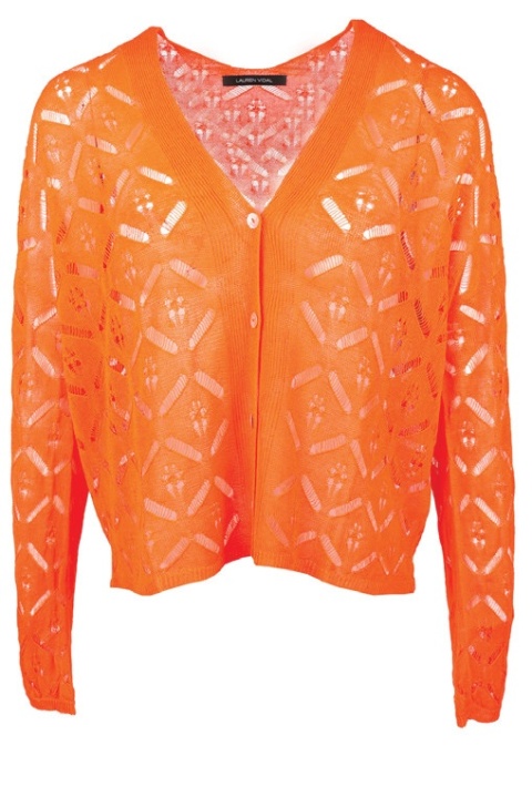 Lauren Vidal Sweter LVPRISCA MANDARINE