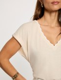 Morgan Bluzka DIANA M BEIGE