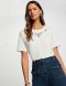 Morgan Bluzka DMARE M OFF WHITE