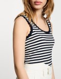 Morgan Bluzka DNAVY MARINE/OFF WHITE