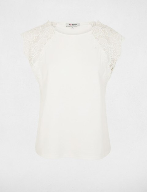 Morgan Bluzka DPETAL M OFF WHITE