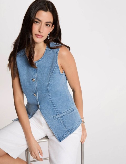 Morgan Shirt CROCUS JEAN DOUBLE STONE