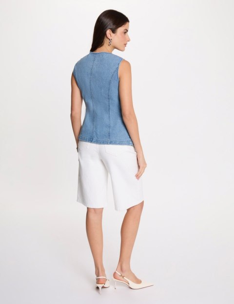 Morgan Shirt CROCUS JEAN DOUBLE STONE