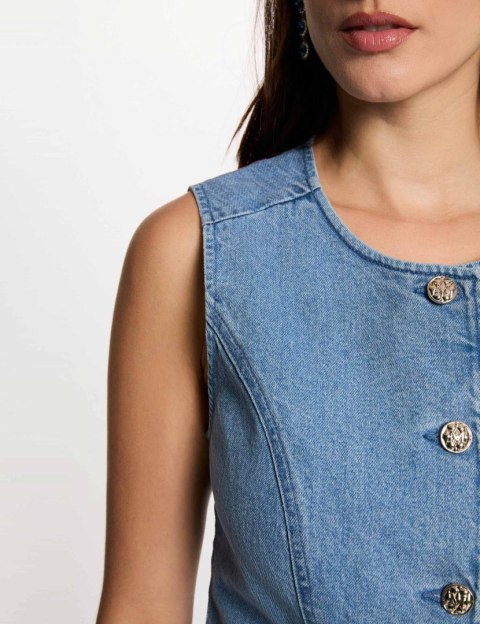 Morgan Shirt CROCUS JEAN DOUBLE STONE