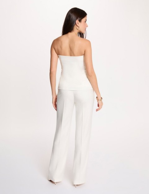 Morgan Kamizelka CURL.F M OFF WHITE