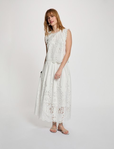 Morgan Spódnica JUPON M OFF WHITE