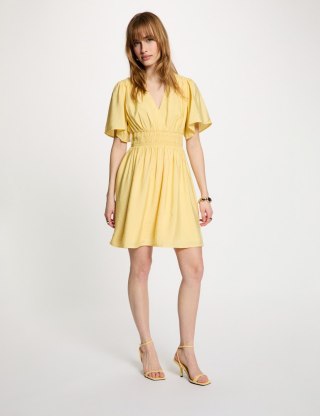 Morgan Dress RITILA PALE BANANA