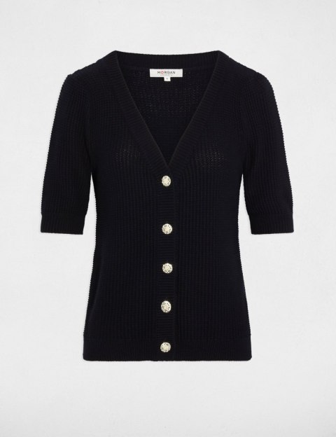 Morgan Sweater MYRTILE M MARINE
