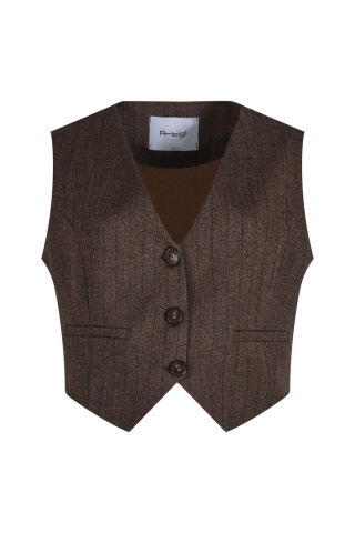 Artigli Kamizelka ACGL006159 CIOCCOLATO