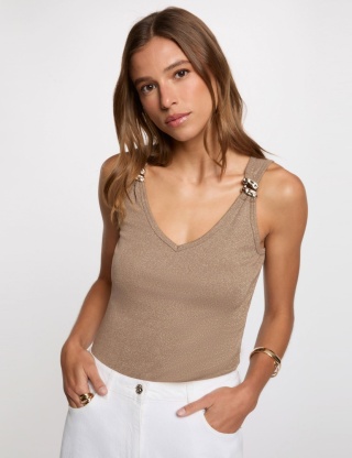 Morgan Blouse DNOEMI M PECAN