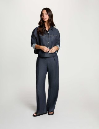 Morgan Spodnie PJAMES DENIM BRUT