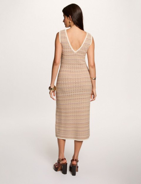 Morgan Dress RMALIX M BEIGE