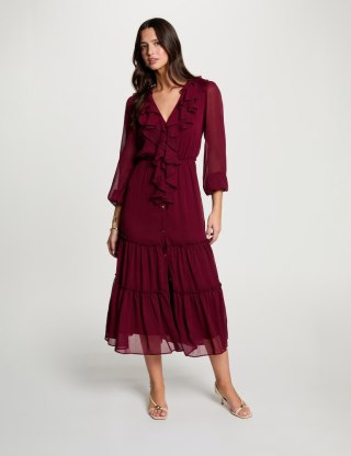 Morgan Dress ROMANCE M BOURGOGNE