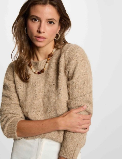 Morgan Sweter MBROC M BEIGE