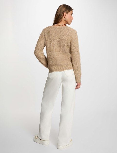 Morgan Sweter MBROC M BEIGE