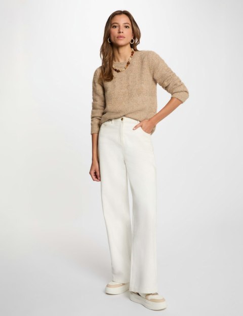 Morgan Sweter MBROC M BEIGE