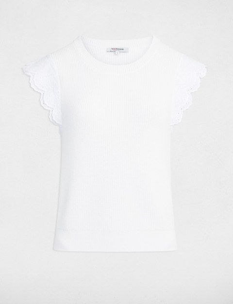 Morgan Sweter MDANTE M OFF WHITE