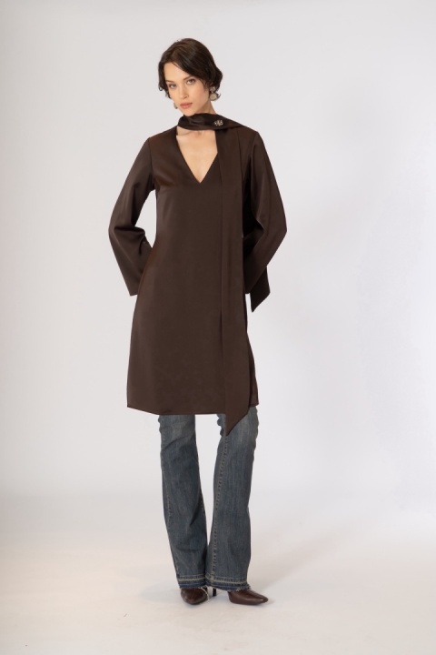 Siste's Dress ST14S0116T87 MOKA