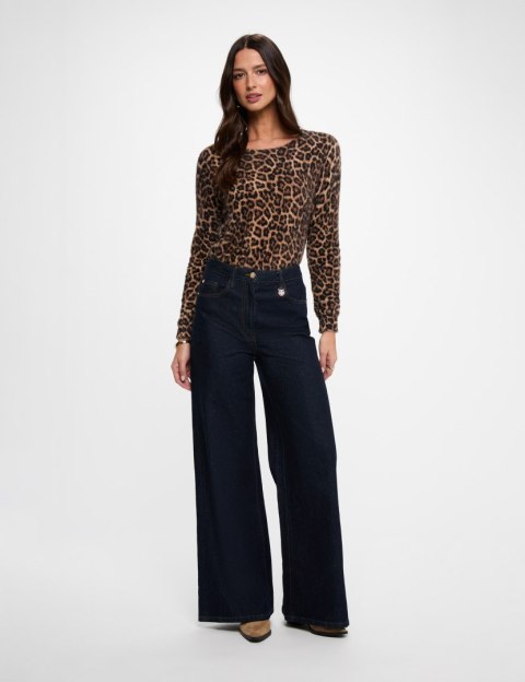 Morgan Sweter MBASE M BEIGE