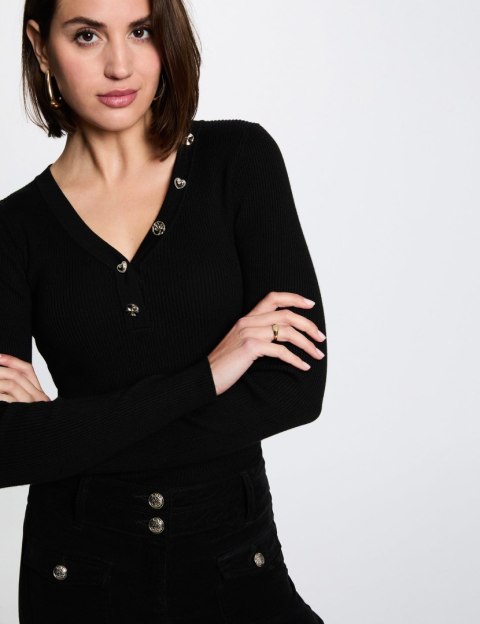 Morgan Sweter MBIZ M NOIR