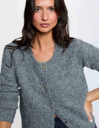Morgan Sweter MCELIA GRIS MOYEN