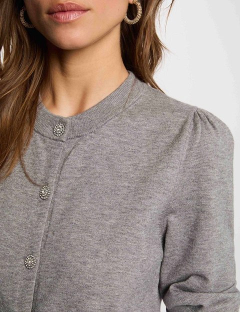 Morgan Sweter MKNOT GRIS MOYEN